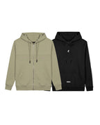 Pack Hoodie Negro + Beige