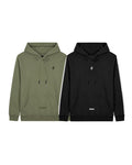 Pack Hoodie Negro + Verde