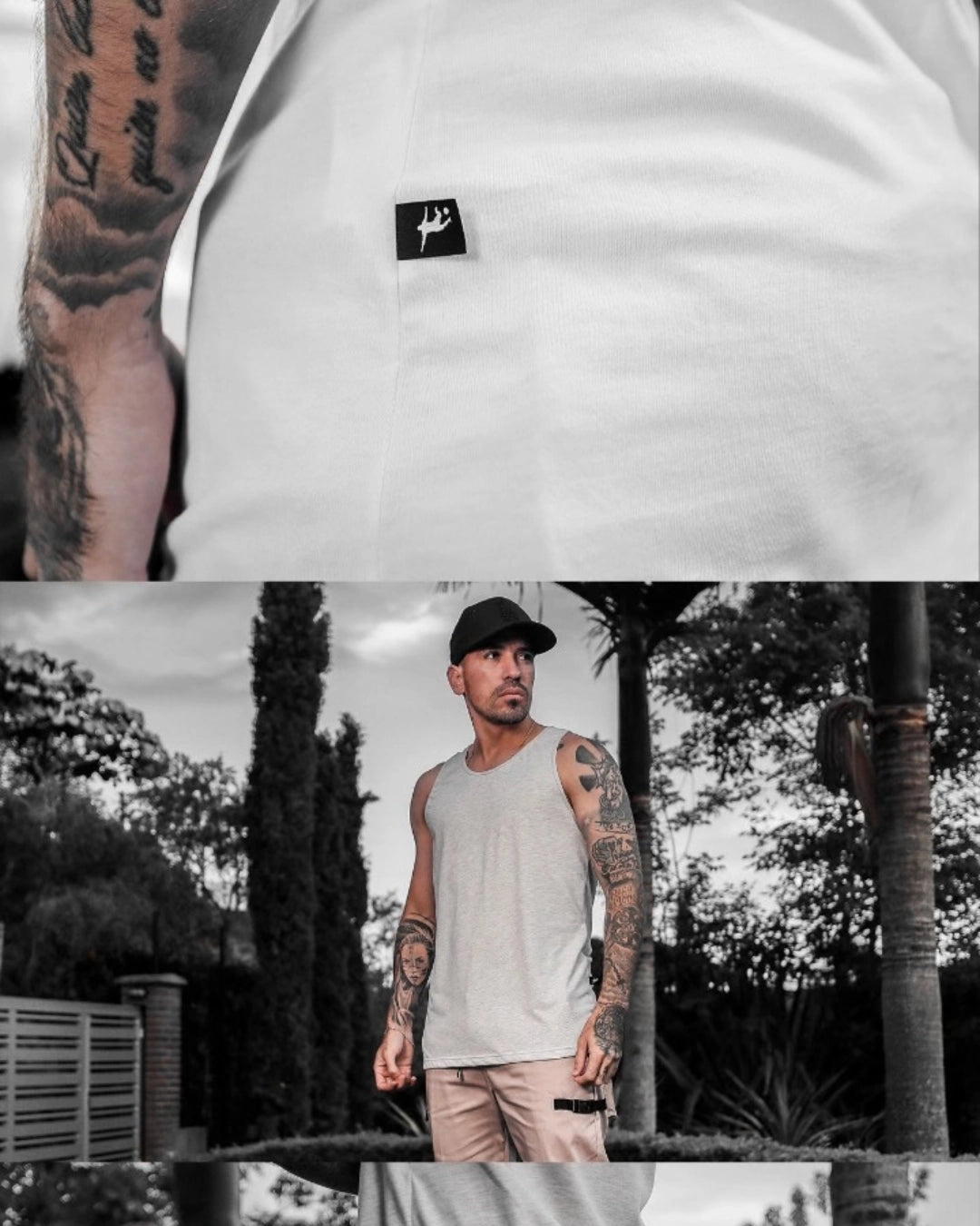 Camisilla básica jf gris