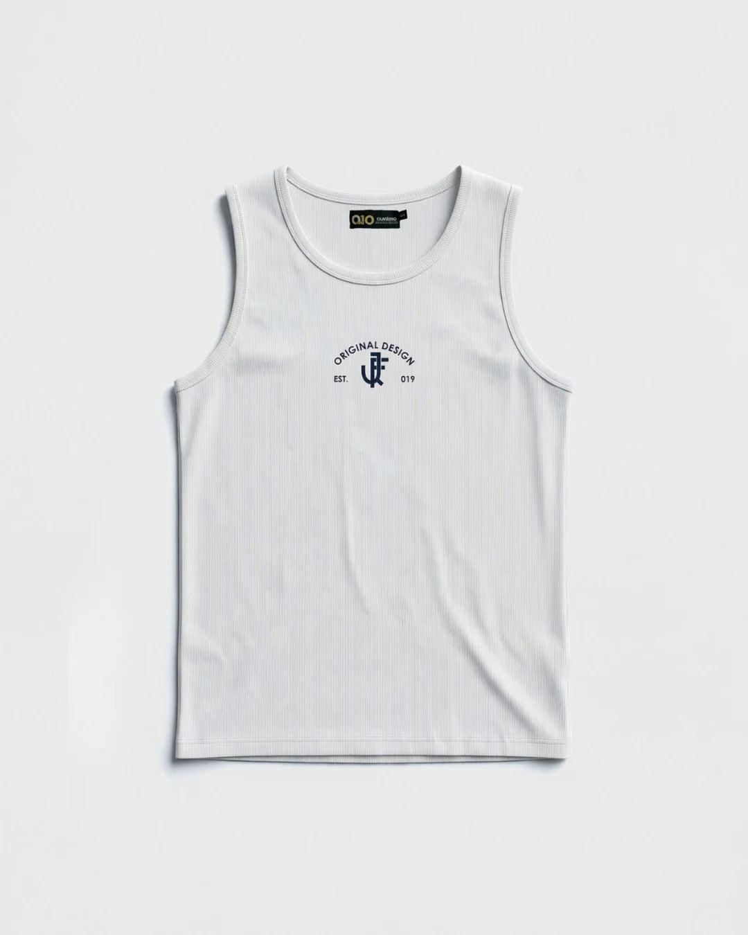 Tank Top blanca en Rib