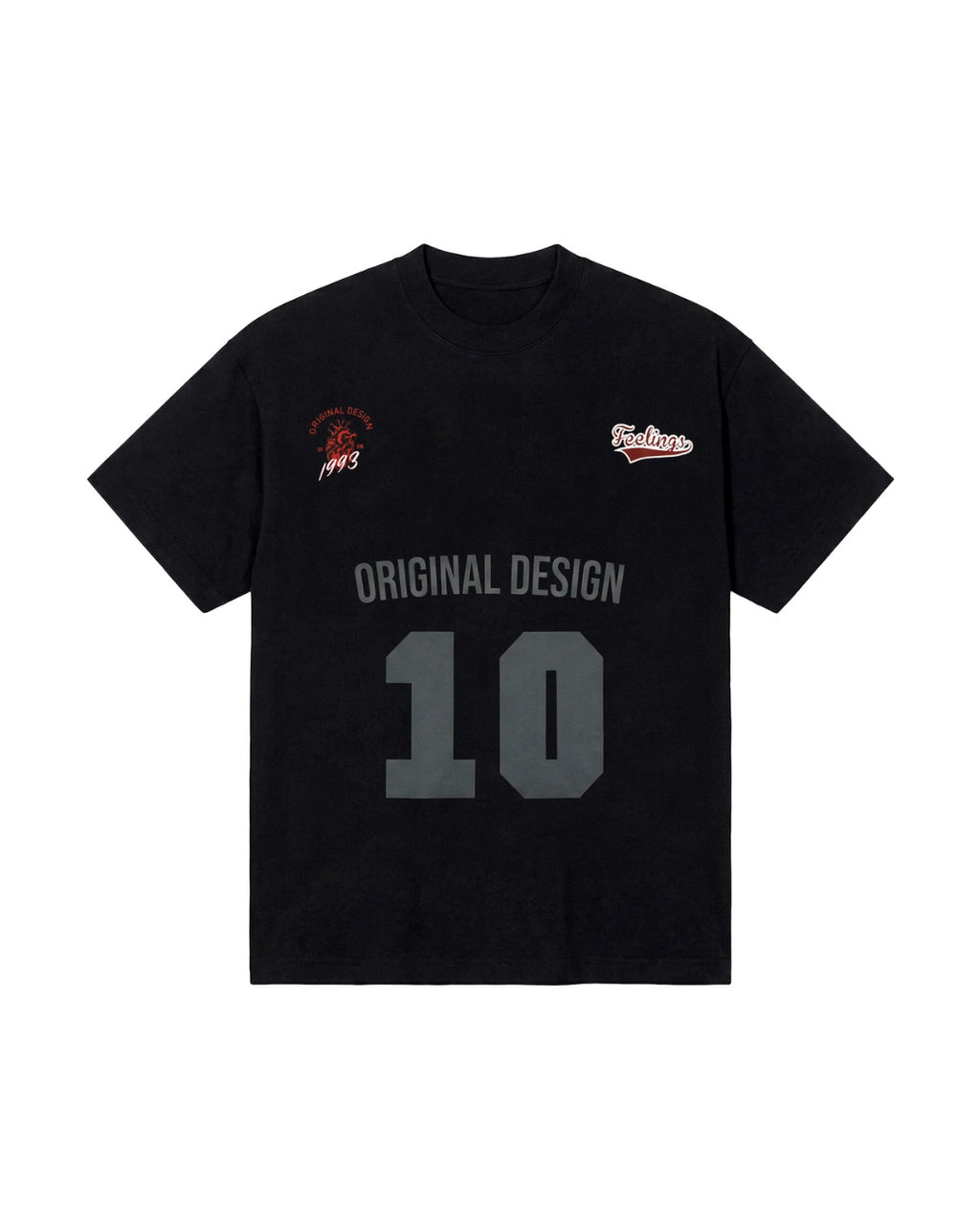 Camiseta Feelings 10 Negra