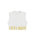 Tank Top Women Feelings Blanco
