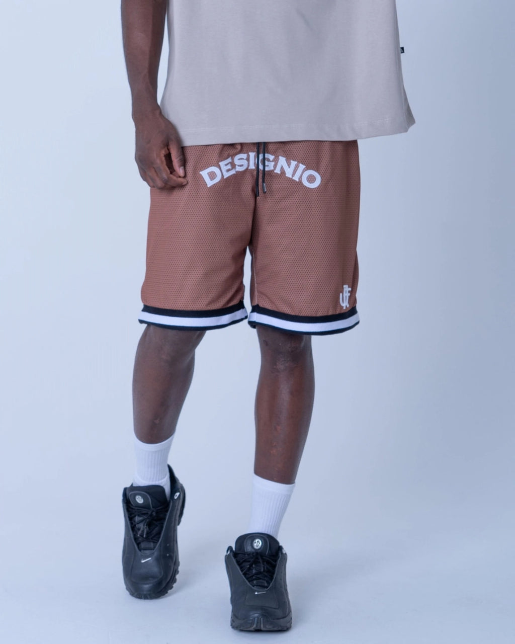 Bermuda Mesh Designio Marrón