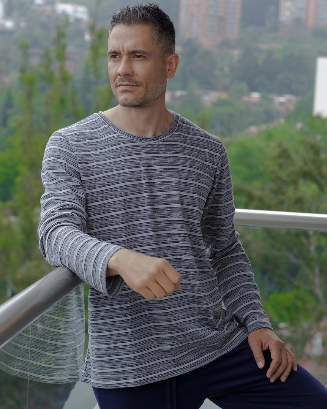 Pijama kuper manga larga