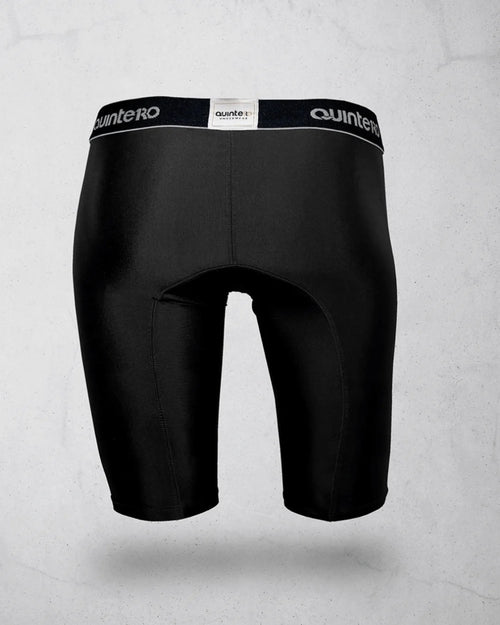 Black long athletic