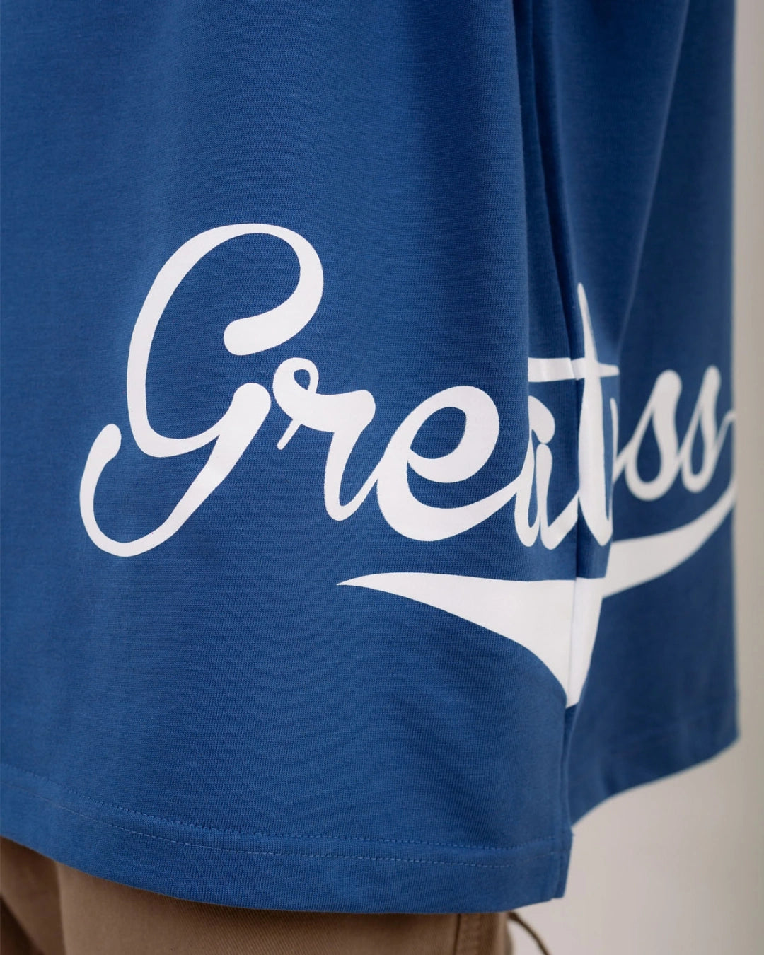 Camiseta Oversize Grandeza Azul