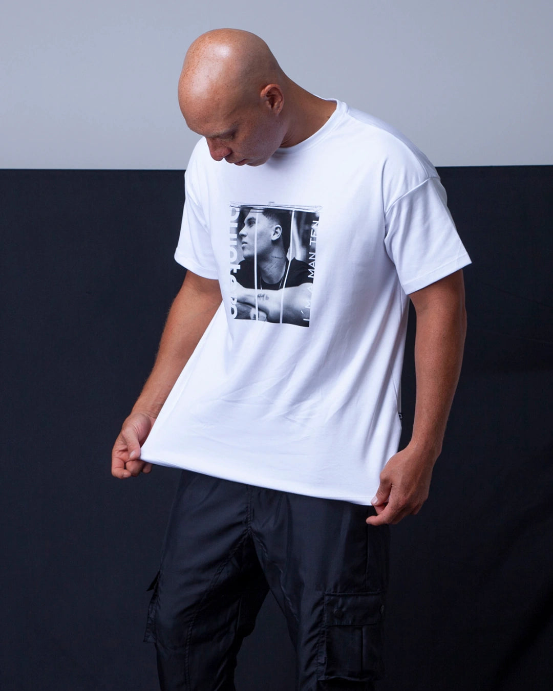 Camiseta MEN Q10 Blanca