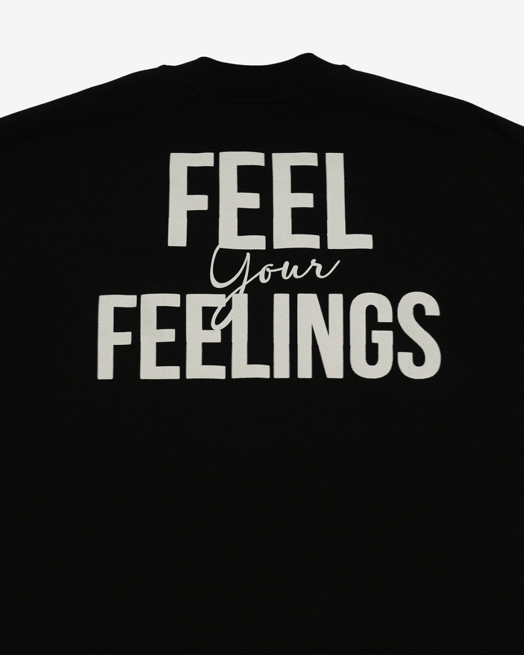 Camiseta Oversize Feelings Negra