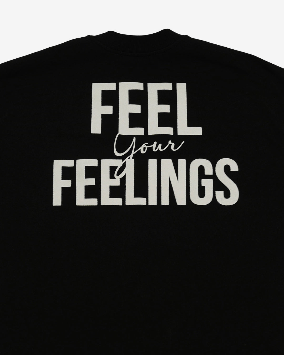Camiseta Oversize Feelings Negra