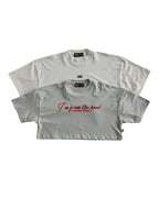 Crop Top Oversize My Hood Beige