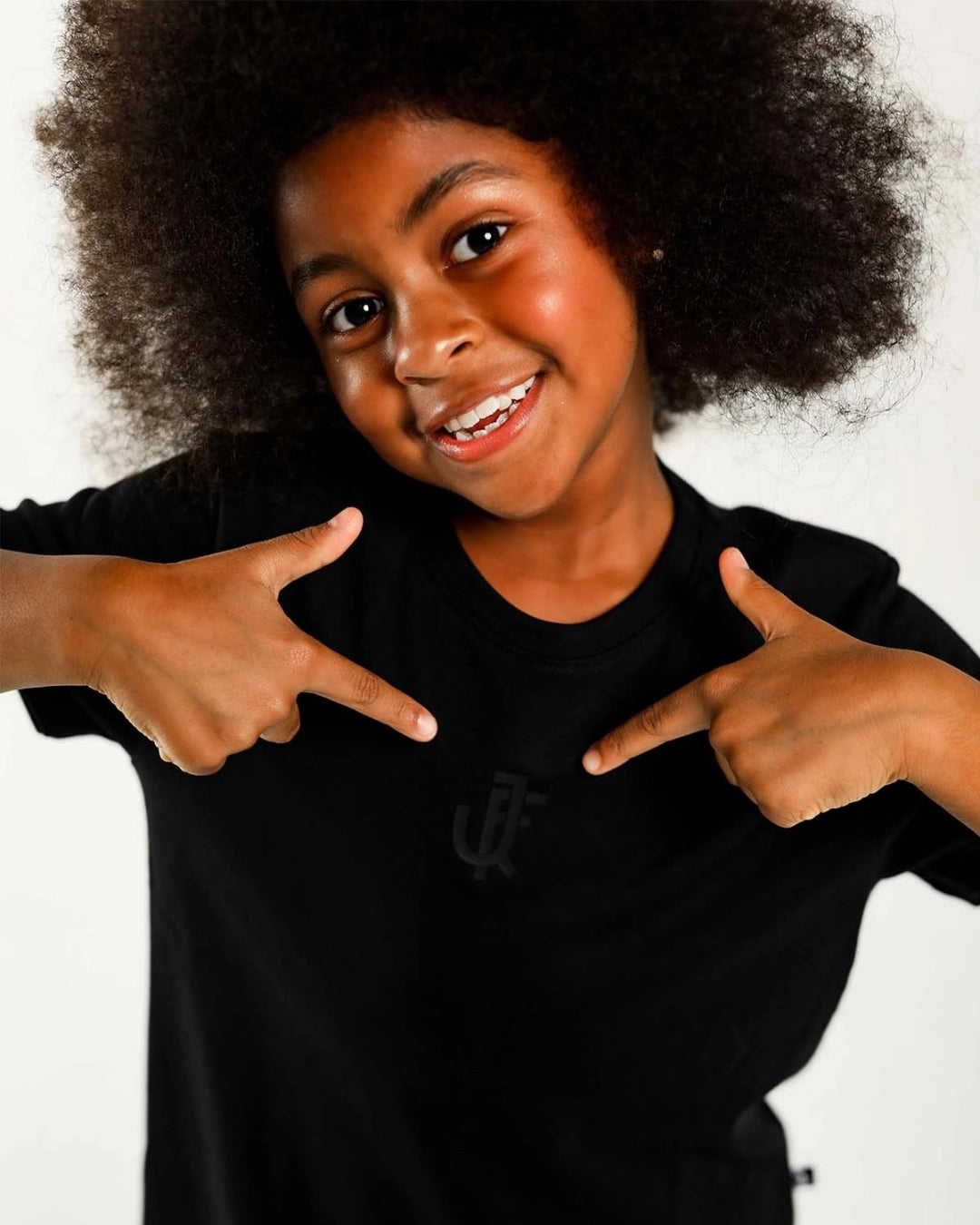 TSHIRT KIDS JFQ Black