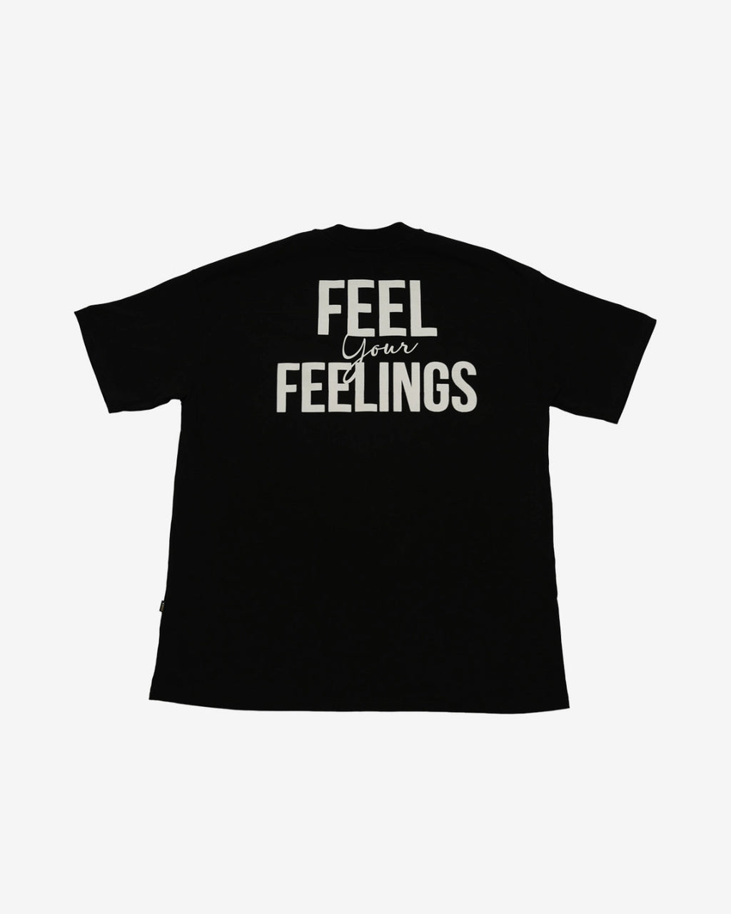 Camiseta Oversize Feelings Negra