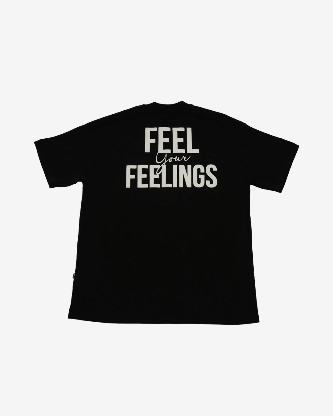 Camiseta Oversize Feelings Negra