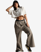 Crop Top Oversize My Hood Beige