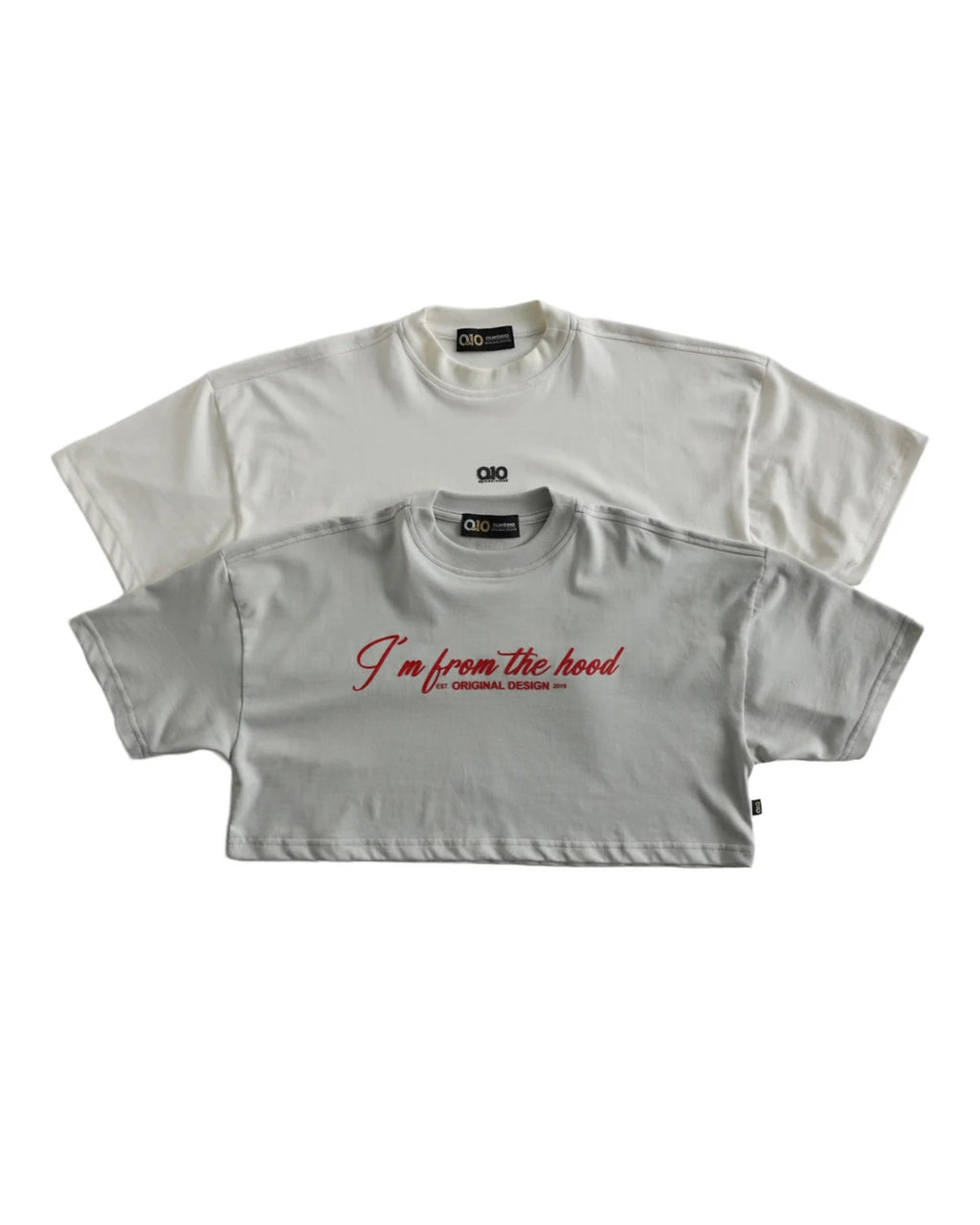 Crop Top Oversize My Hood Gris