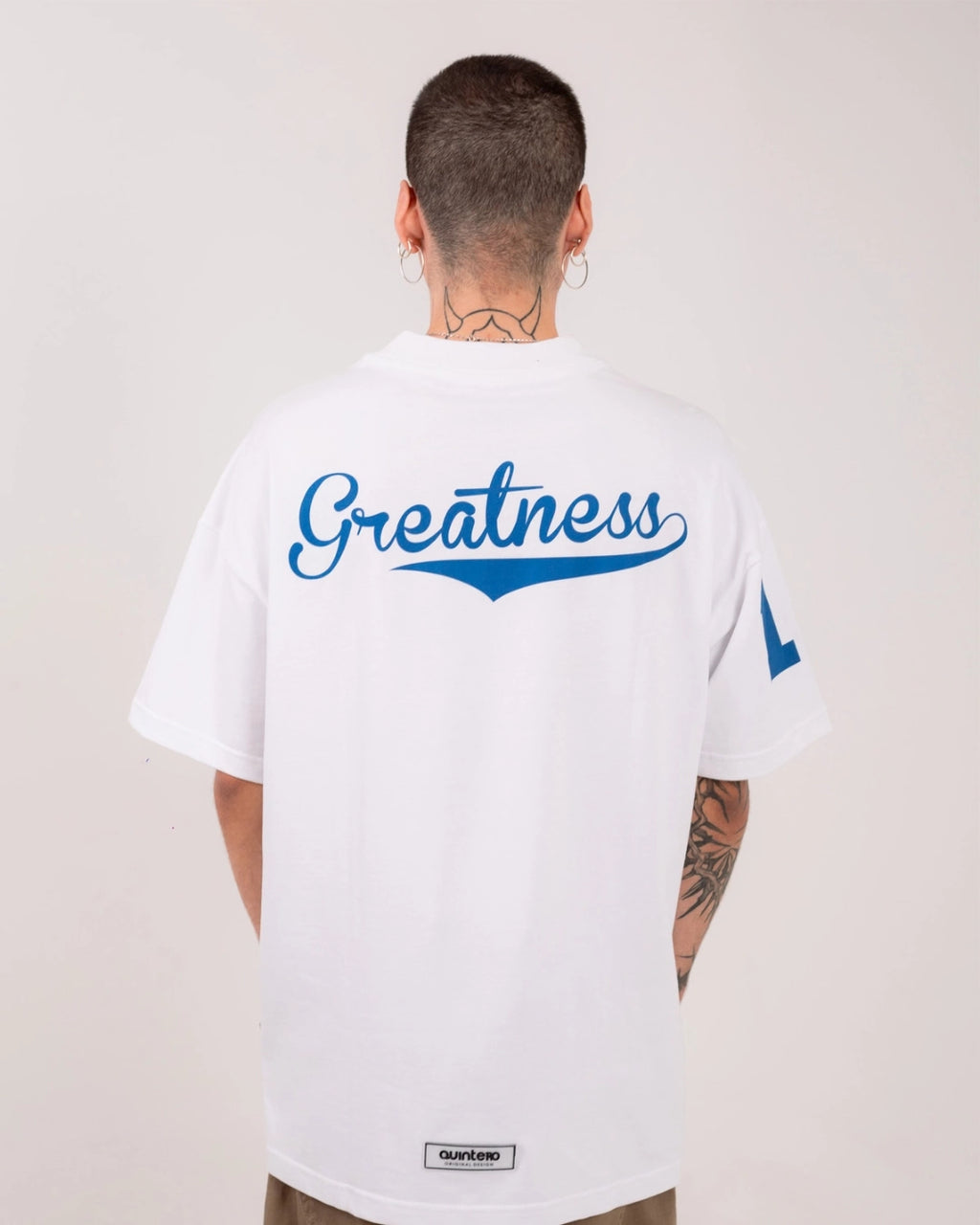 Camiseta Oversize Grandeza Blanco