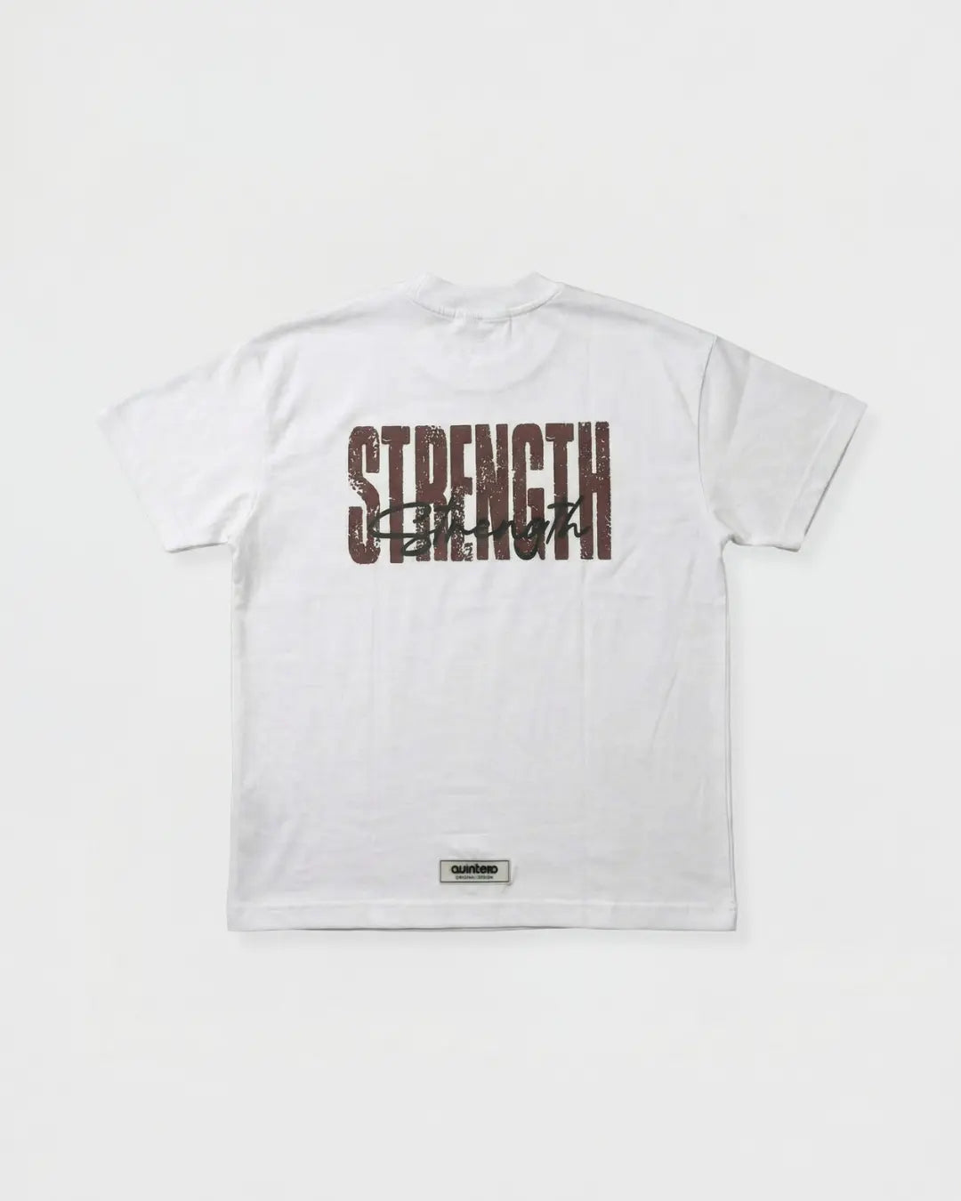Camiseta Oversize blanca Strength