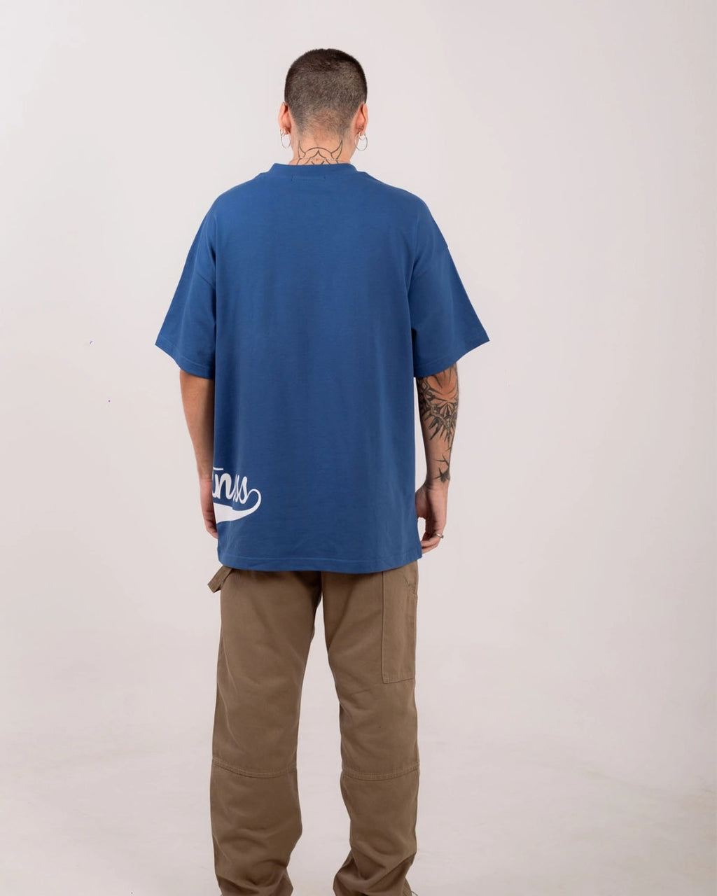 Camiseta Oversize Grandeza Azul