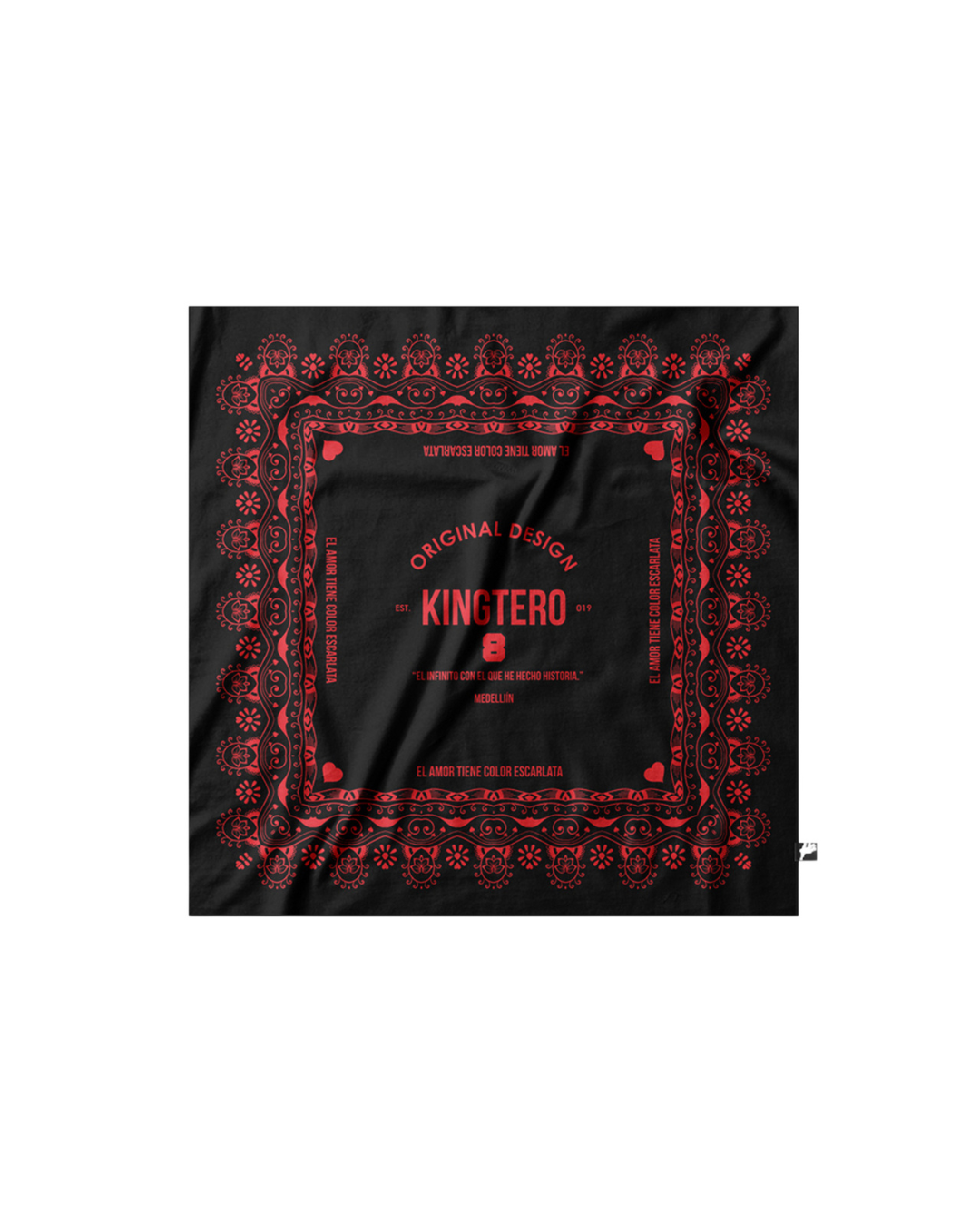 Bandana Kingtero Negra