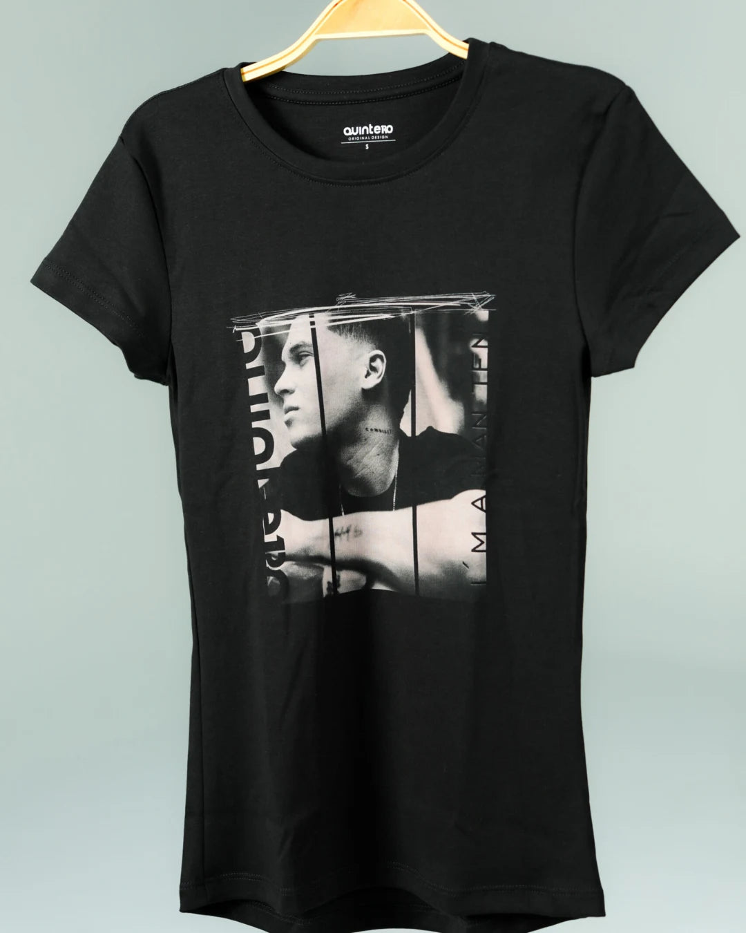 Camiseta MEN Q10 Negra Mujer