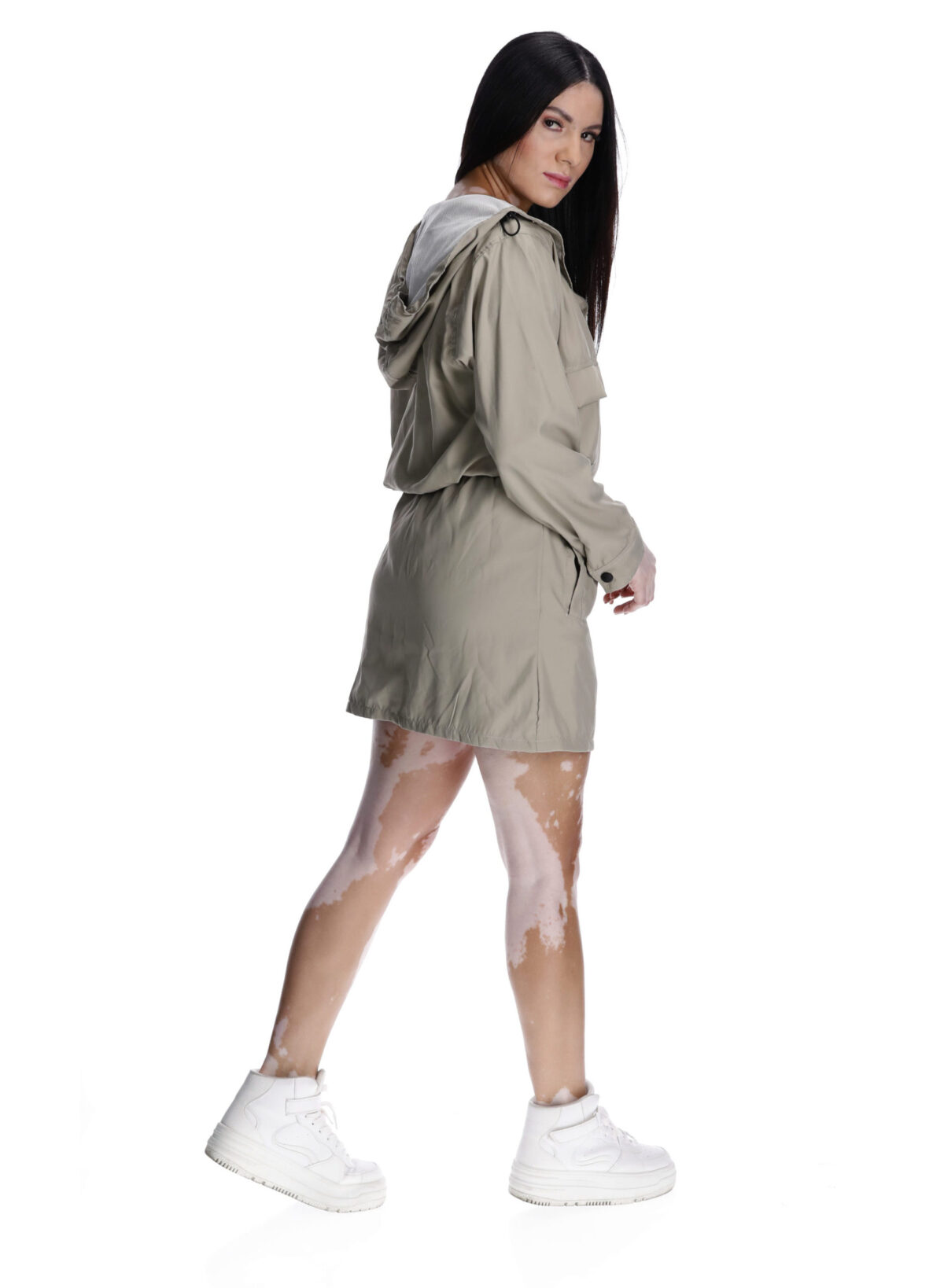 SUIT WOMEN SPORT URBAN BEIGE - Imagen 2