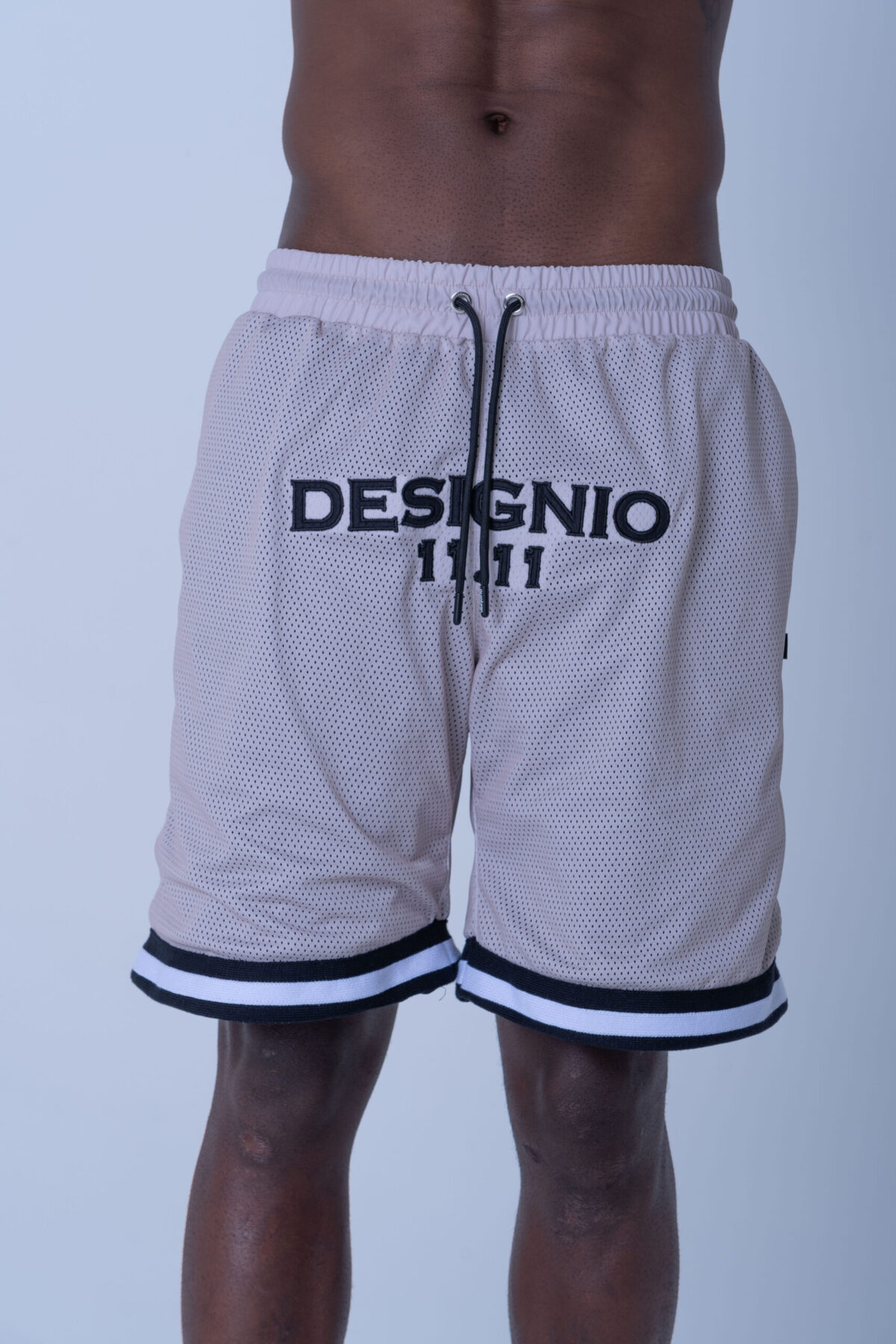 SHORT MESH DESIGNIO BEIGE