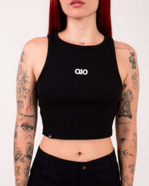 TANK TOP WOMEN BLACK Q10